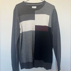 Colorblock sweater
